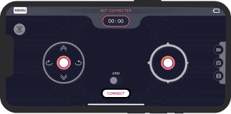 Pluto Controller App Mockup