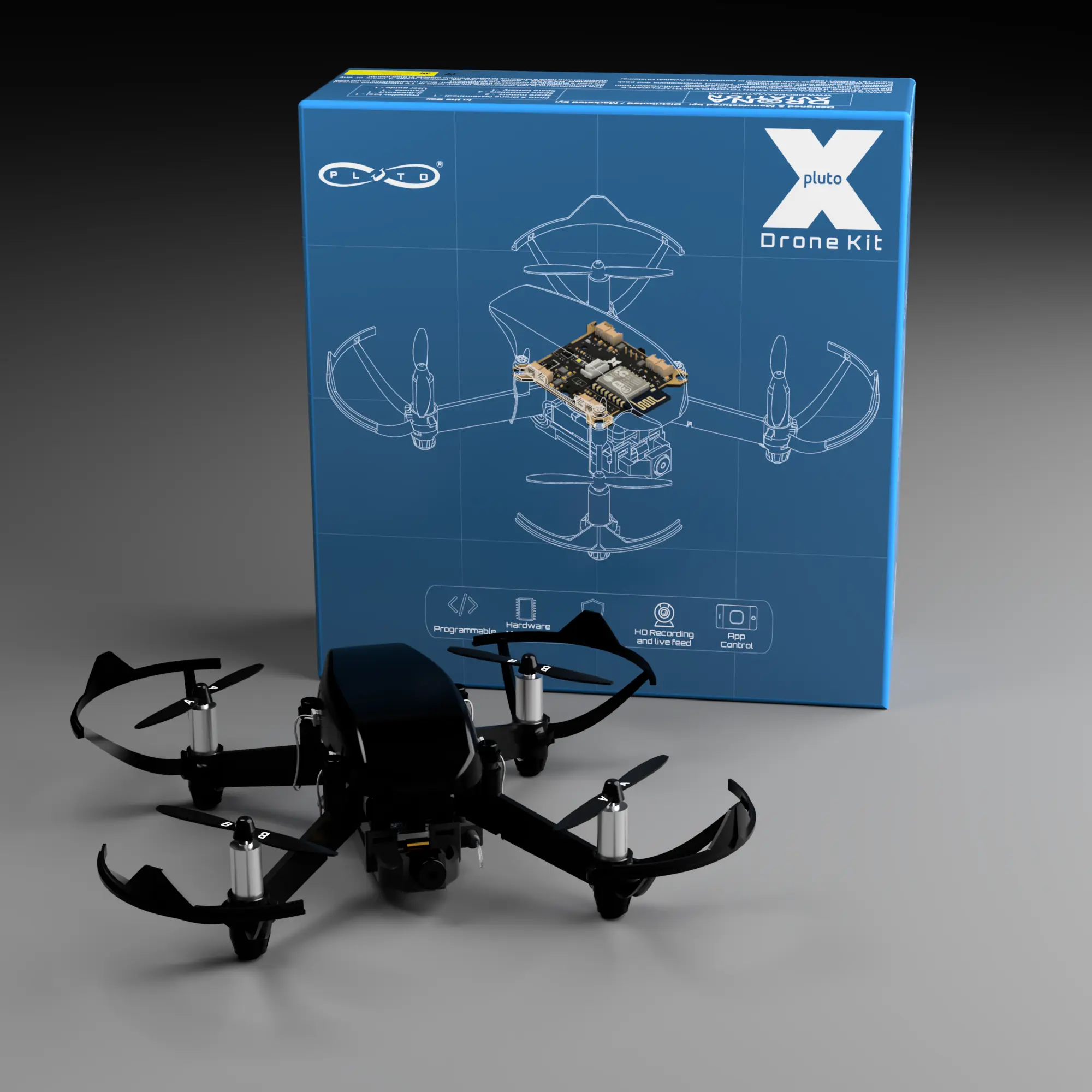 Pluto X Educational Nano Drone – Standard Kit